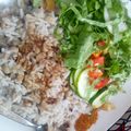 Nafisat Kitchen's cooksnap of when they made Shinkafa da wake.