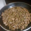 El cooksnap de adriana cuando hizo Habas con ajos tiernos rehogados.