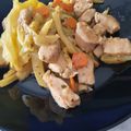 El cooksnap de maria isabel gonzalez cortes cuando hizo Pollo en salsa con patatas fritas y zanahorias rápido de hacer.