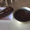 El cooksnap de Abby Andrada cuando hizo Bizcochuelo de chocolate (apto vegano).