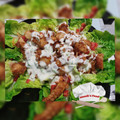 El cooksnap de Monik cuando hizo Ensalada Lousiana con salsa ranch.