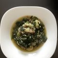 Cooksnap από zanna pr στη συνταγή Σπανακόρυζο με σταμναγκάθι και μανιτάρια