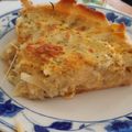 El cooksnap de Mar Salvarrey cuando hizo Tarta de cebolla y queso.