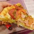 El cooksnap de Dani Tobar cuando hizo Masa fácil de pizza.