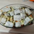 El cooksnap de Angiee Villalobos cuando hizo Pescadilla al horno con verduras.