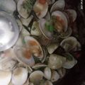 Cooksnap dari Nur Idayati untuk resep Kerang Tahu/Kepah Tumis Pedas