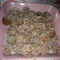 El cooksnap de Aylen Piovano cuando hizo Bombones de quaker.
