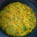 El cooksnap de Evita cuando hizo Fideos con verduras.