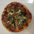 viphada thammavongsa's cooksnap of when they made Tortilla Pizza.