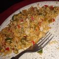 El cooksnap de Cyn Laciar cuando hizo Arroz con verduras.
