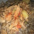 El cooksnap de Darlenne cuando hizo Bacalao tipo vizcaína.