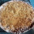El cooksnap de Mariana Iglesias cuando hizo Tarta de manzana crocante.