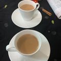 Visha Kothari का कुकस्नैप जब उन्होंने मसाला चाय (masala chai recipe in Hindi) बनाया था।