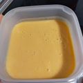 El cooksnap de carli cuando hizo Crema de puerro y calabacín.