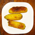 El cooksnap de Cristina Morasán cuando hizo Enyucados rellenos con carne molida.