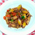 Cooksnap dari Widynaura untuk resep Cumi Asin Cabe Hijau #pr_recookolahanikanasin
