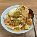 Cooksnap dari apriayik untuk resep Sambel Goreng Labu Siam, Tahu, Udang, Krecek