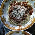 Cooksnap dari Nur Santi Arsyid untuk resep Spaghetti Bolognese Saus Instan