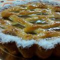 El cooksnap de Norali cuando hizo Pastafrola de dulce de batata con chocolate.