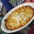 Jared Strickland and Karla Dennington's cooksnap of when they made Sloppy Joe Tater Tot Casserole.