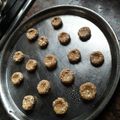 El cooksnap de FlorchiRecetas cuando hizo Pepas de dulce de leche saludables.