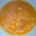 El cooksnap de Marian Romera Alascio cuando hizo Habichuelas blancas con jamón y chorizo.