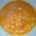 El cooksnap de Marian Romera Alascio cuando hizo Habichuelas blancas con jamón y chorizo.