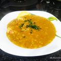 El cooksnap de Elfi Cruz Barrera cuando hizo Arroz caldoso con gambas en Monsieur Cuisine.