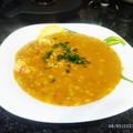 El cooksnap de Elfi Cruz Barrera cuando hizo Arroz caldoso con gambas en Monsieur Cuisine.