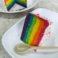 Cooksnap dari dpmentari untuk resep Rainbow cake Ny. Liem