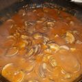 El cooksnap de Mis Cositas Vida Sana cuando hizo Almejas a la marinera picantes.
