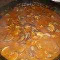 El cooksnap de Mis Cositas Vida Sana cuando hizo Almejas a la marinera picantes.