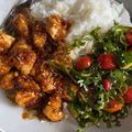 Genna's cooksnap of when they made Honey Sesame Chicken.