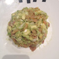 El cooksnap de carlos gm cuando hizo Tartar de aguacate y salmón ahumado.