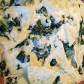 El cooksnap de Beatriz Torres cuando hizo Linguini con salsa de crema y espinaca con pollo.