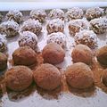 debbie's cooksnap of when they made Aussie Tim Tam Balls.