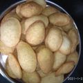 Dipika Bhalla का कुकस्नैप जब उन्होंने सूजी के गोलगप्पे (suji ke golgappe recipe in Hindi) बनाया था।