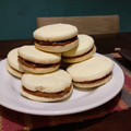 El cooksnap de Caritho Yriarte cuando hizo Alfajores de maicena.