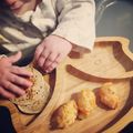 El cooksnap de Paola Lozano Zafra cuando hizo Bolitas de arroz BLW.