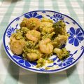 Achaswifey's cooksnap of when they made ブロッコリーとホタテの中華風炒め.
