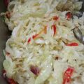 Cooksnap dari AntonNurcholis untuk resep Oseng bunga pepaya + kol bumbu pedas super simple