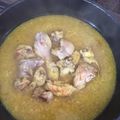 El cooksnap de Loli cuando hizo Pollo con salsa amarilla.