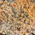 Cooksnap Sesimple Loralin semasa beliau membuat Nasi Goreng Udang Kering.