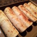 Kristy's cooksnap of when they made chicken flautas.