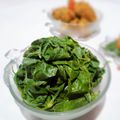 Cooksnap dari HI-Dapoer untuk resep Daun Singkong Rebus, Lembut, Hijau, dan Gurih