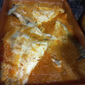 El cooksnap de Gema Guti cuando hizo Rodaballo en salsa de pimentón.