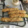El cooksnap de Juan Jose Mari cuando hizo Calabacines rellenos de pollo, verduras y queso.