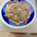 El cooksnap de Nuri cuando hizo Tallarines salteados de verduras.
