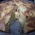 El cooksnap de Rafricana cuando hizo Bizcocho de nata, manzanas y pasas al ron.