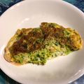 彩虹飲食日記🌈 的 【美式蔬食】白花椰菜起司蛋餅 cooksnap